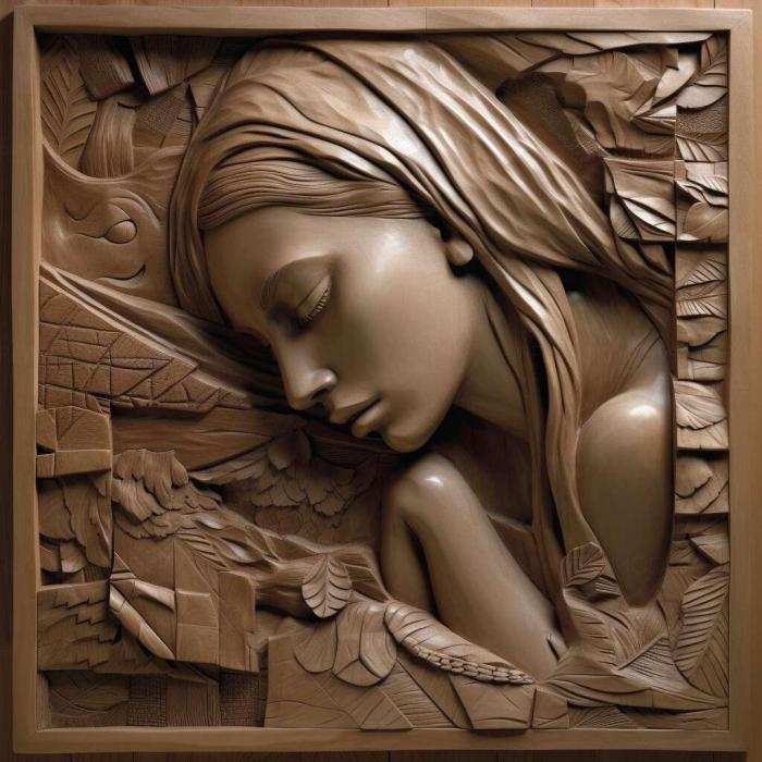 نموذج ثلاثي الأبعاد لآلة CNC 3D Art 